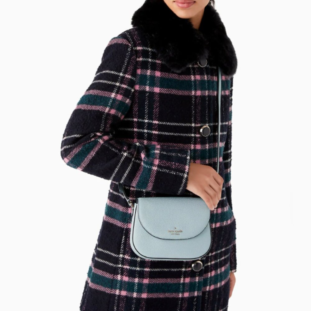 NWT KATE SPADE LEILA MINI FLAP  CROSSBODY BAG